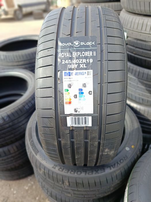 НОВИ ЛЕТНИ -19цола -245/40-1бр.-180лв."-с монтаж и баланс"ROYAL BLACK