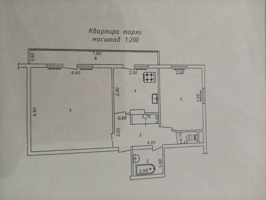 Срочно продам квартиру 2-комнатная ттз4
