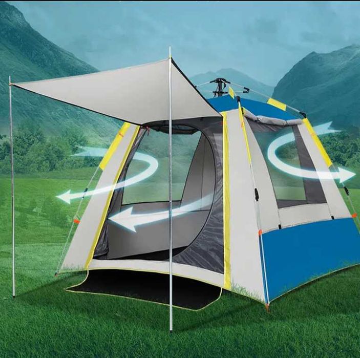 Палатка-2х2 метр 4 местный Автомат Доставка бесплатно