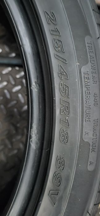 anvelope 215 45 18 nexen M+S 2020 7,7mm