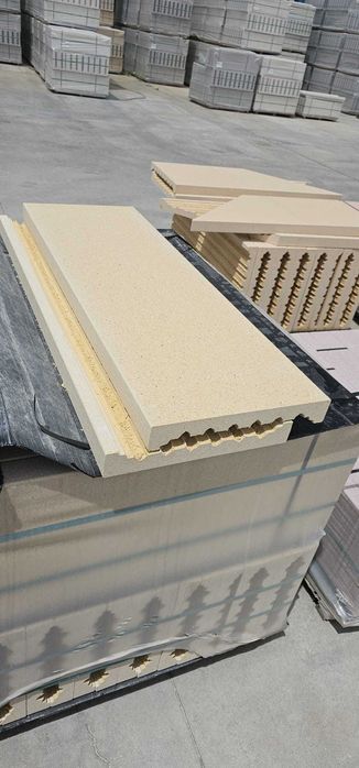 Capac interval  piatră compozit pentru garduri, atic ,ziduri, balcoane