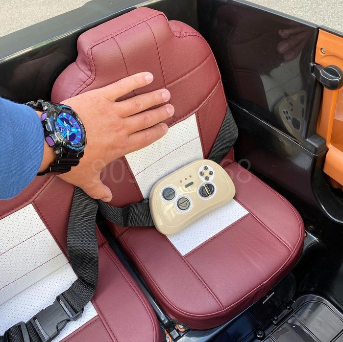 Детский электромобиль JHW-1688 | 2 местный 4WD с пультом, 12V, 3-8лет