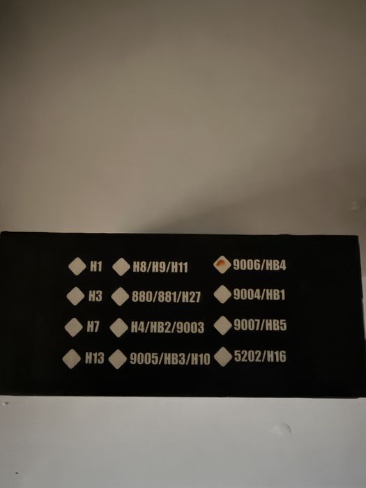 Лед туманник фары