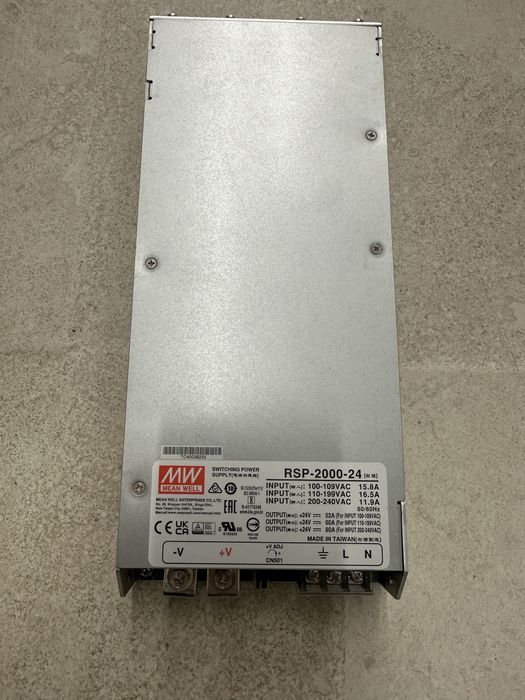 Продам RSP-2000-24 MEAN WELL 1920 Вт 24 В
