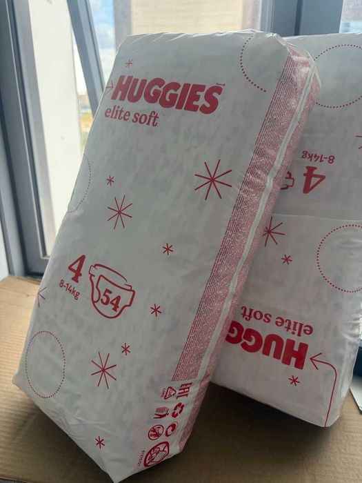 подгузники huggies elite soft 4