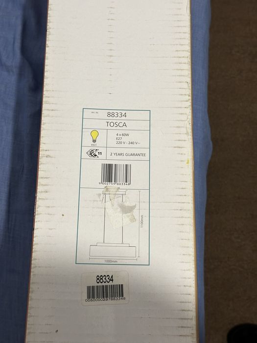 Lampa suspendata masa living, 100cm, noua, lustra