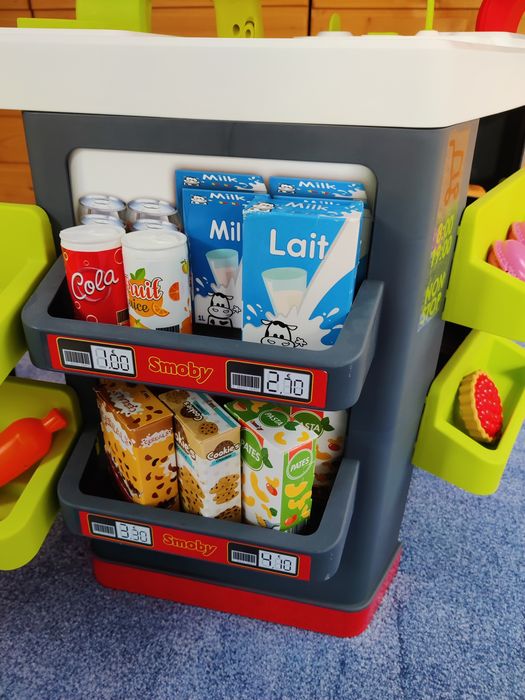 Supermarket Smoby cu carucior si  accesorii, 3+ ani
