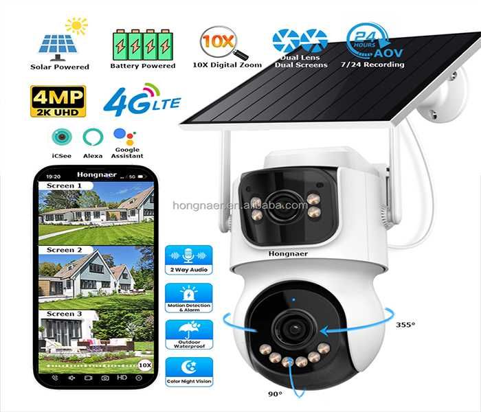 Solar camera Wi-Fi-камера Солнечная камера quyosh kamera 4g
