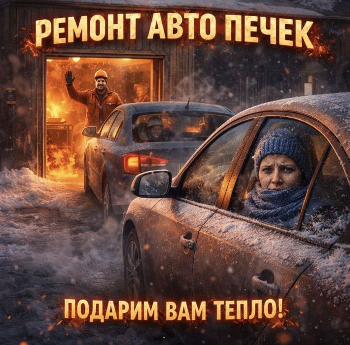 Ремонт промывка замена радиатора печки