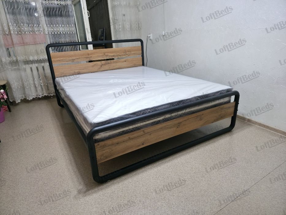 Односпальная и Двуспальная кровать MONTANA, Temir divan loft