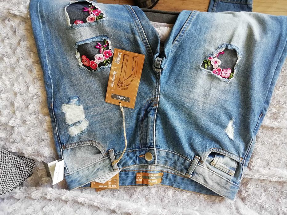 2 панталона Zara, 1 Caliope и дънки с бродерия