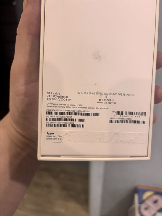 Продам iphone 15, 128 gb.