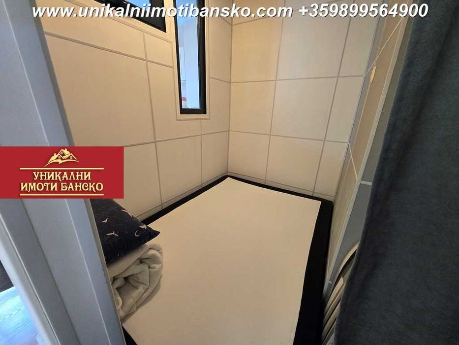 На минути пеша от лифта! Едностаен апартамент за продажба в Банско