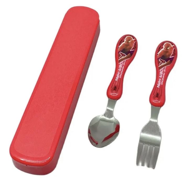 Детски прибори на Спайдърмен и Елза и Анна от Замръзналото кралство