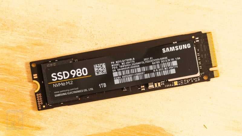 Solid State Drive (SSD) Samsung 980 250GB, NVMe, M.2.