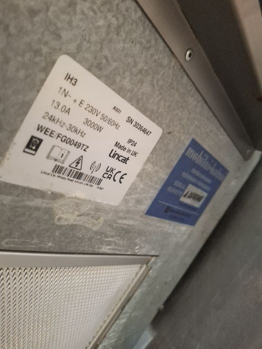 Индукционен котлон професионален LINCAT