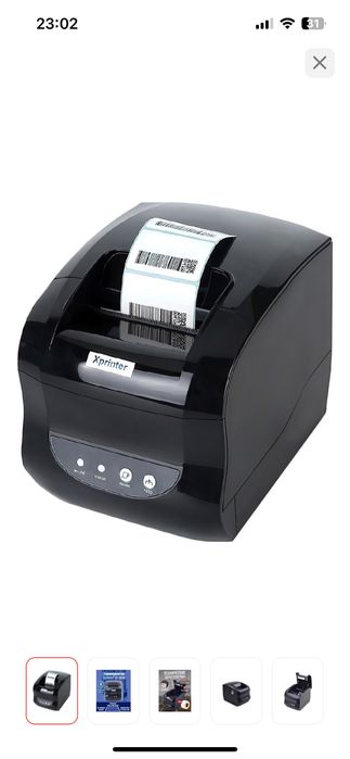 Принтер Xprinter 365b Bluetooth/USB