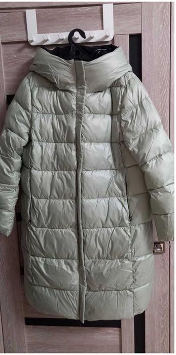 женский  двухсторонний пуховик зима