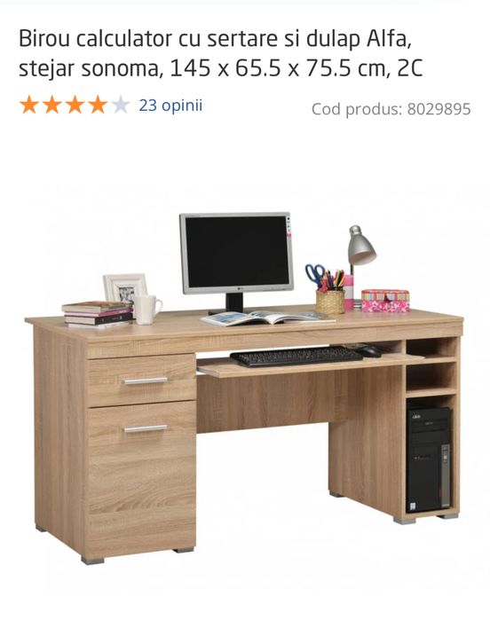 Vand birou aproape nou