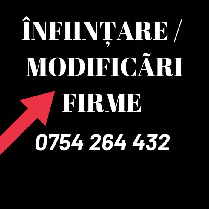 Înființare SRL / firme