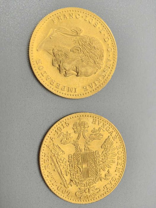 Vand monede aur austriece de 1 Ducat, aur 24k