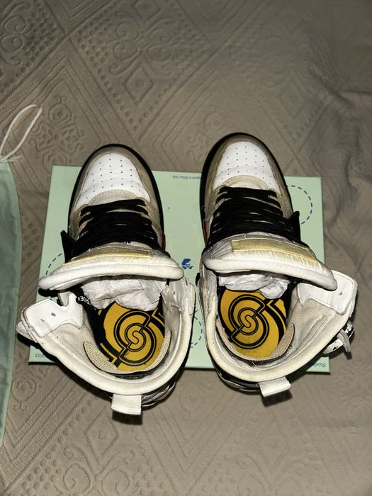 Off White Vulcanized high top