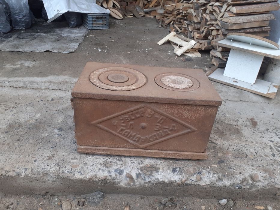 Чугунны разборный печь