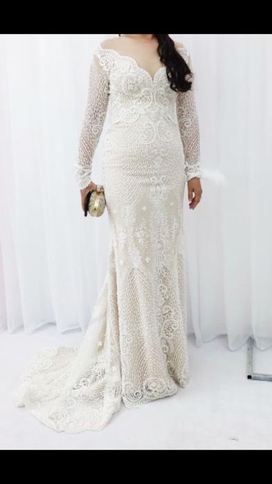 Платье свадебное или на узату, выпускной