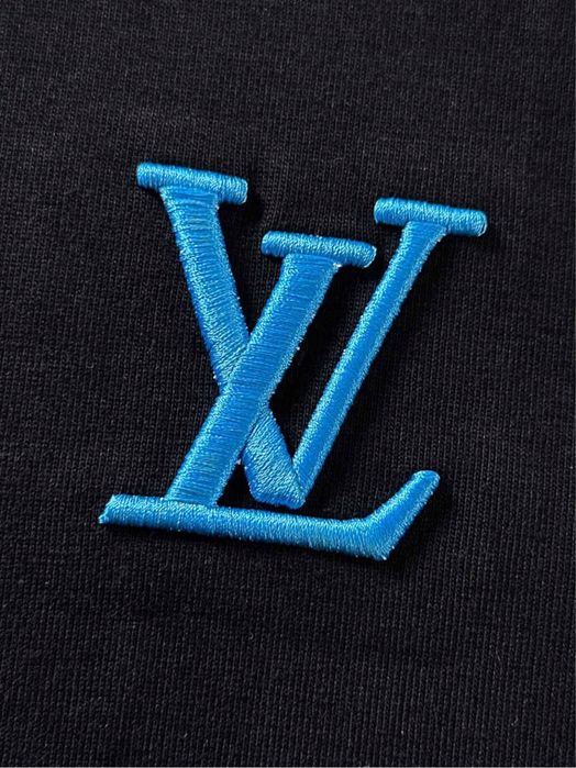 Tricou Louis Vuitton Monogram Blue !