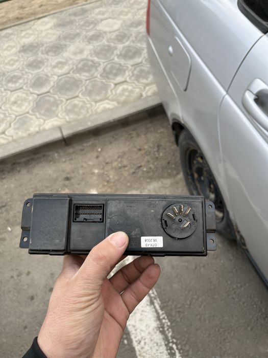 Панель управления на приору