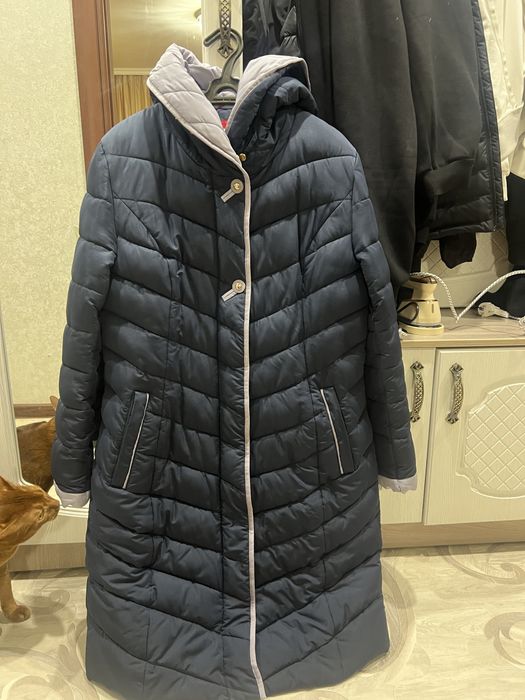 Продам зимний пуховик женский