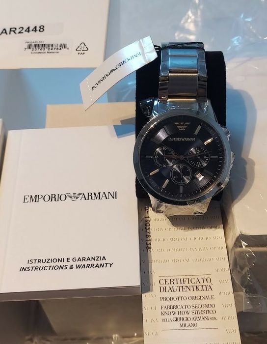 Оригинален мъжки часовник Армани.