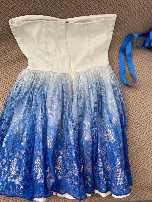 Rochie albastra Fofy mar 34