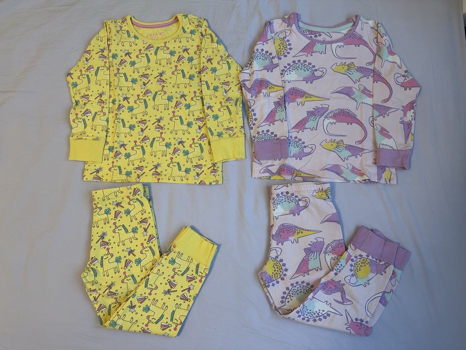 Lot 4 pijamale Mothercare, din bumbac 100%, 104 cm, 3-4 ani