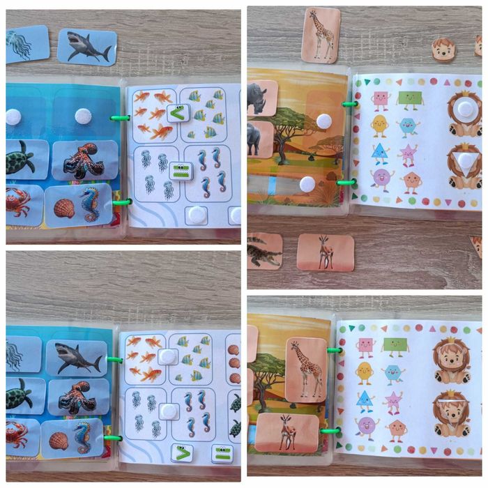 Книжка-игра "В царството на животните"