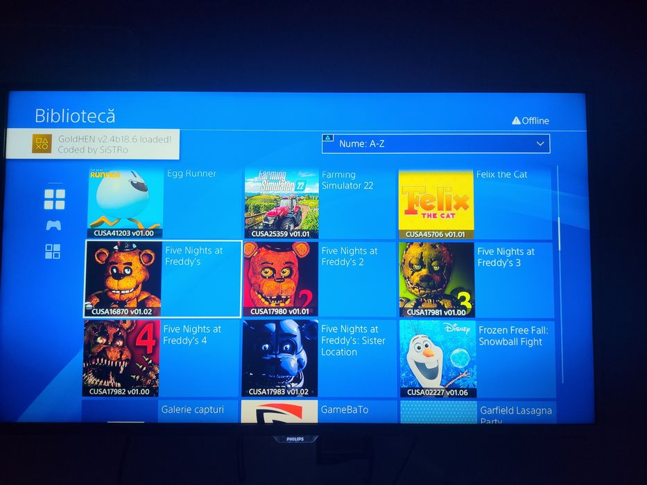 PlayStation 4 PRO modat (toate jocurile GRATIS)+VR