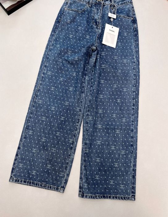 Blugi Chanel , calitate premium , pe comanda , noi , S