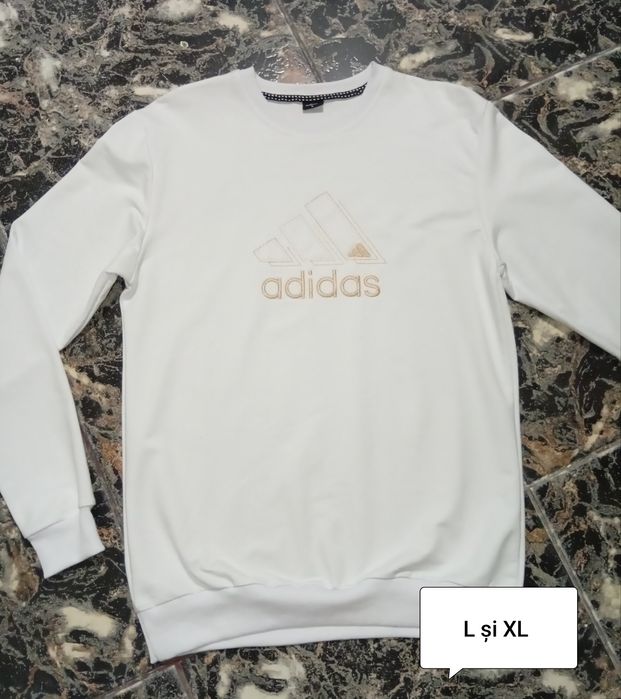 Tricouri cu mânecă lungă Adidas din bumbac .