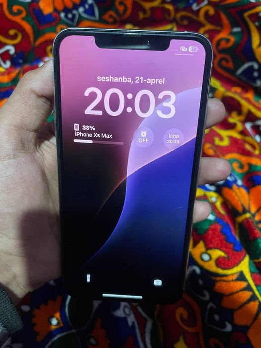 Iphone Xs max  alo