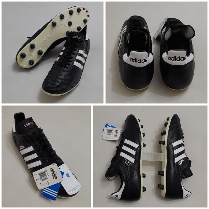 Ghete noi ptr fotbal ADIDAS Copa Mundial, piele naturală, nr. 50 EU