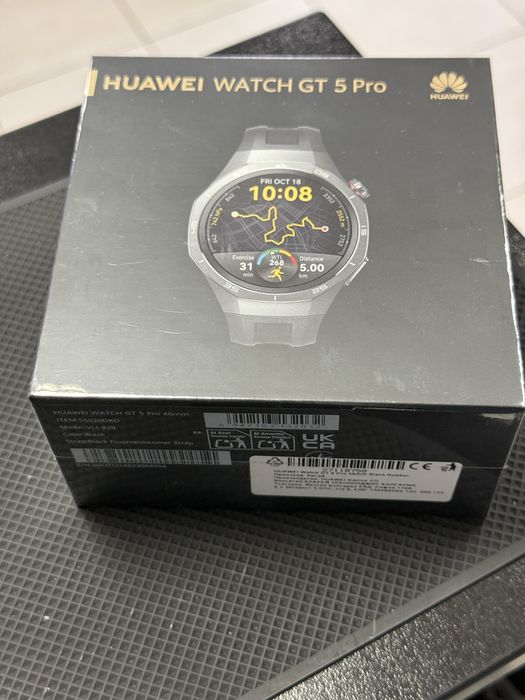 Huawei Watch GT5 Pro,Black,46mm *ЧистоНов*