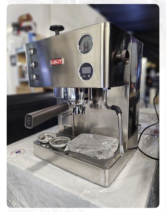 Espressor manual cu râșniță integrată Lelit Kate PL82T, factura si garantie 12 luni