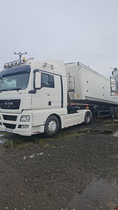 Semiremorca Schmitz, bena cereale