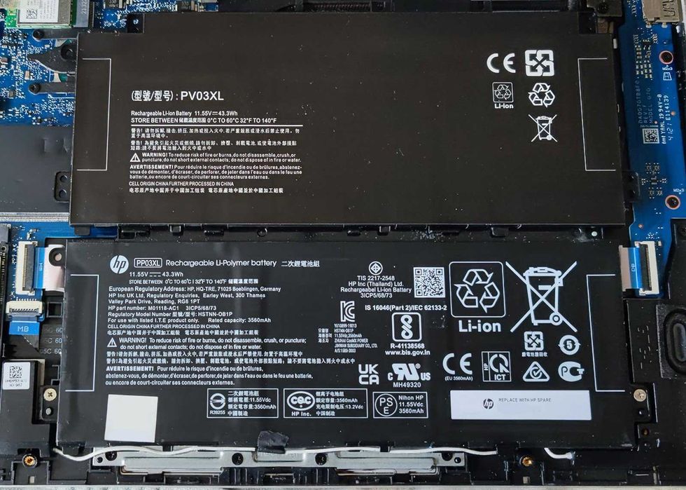 Батерия за лаптоп PV03XL за HP Pavilion x360