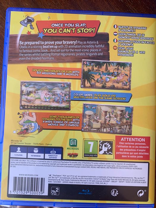 Ps4 asterix slap all