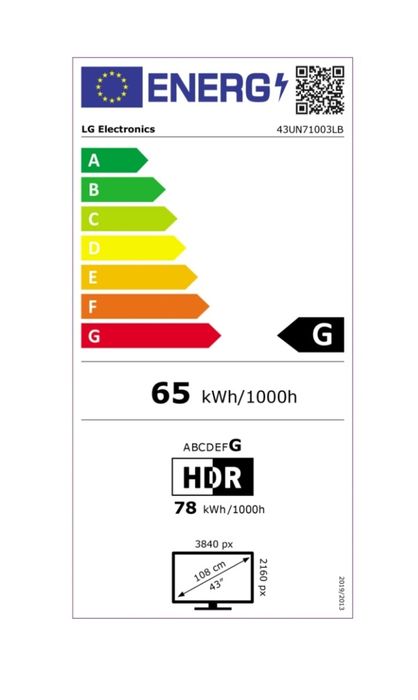 LG 43UN71003LB smart tv 4k