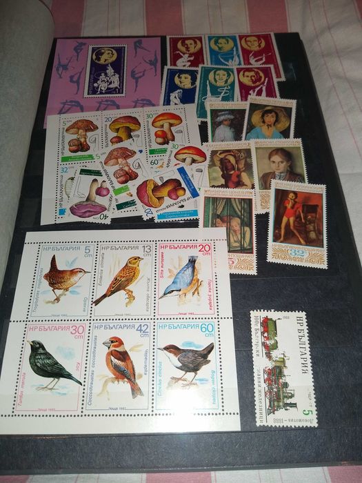 Албум пощенски марки и банкноти