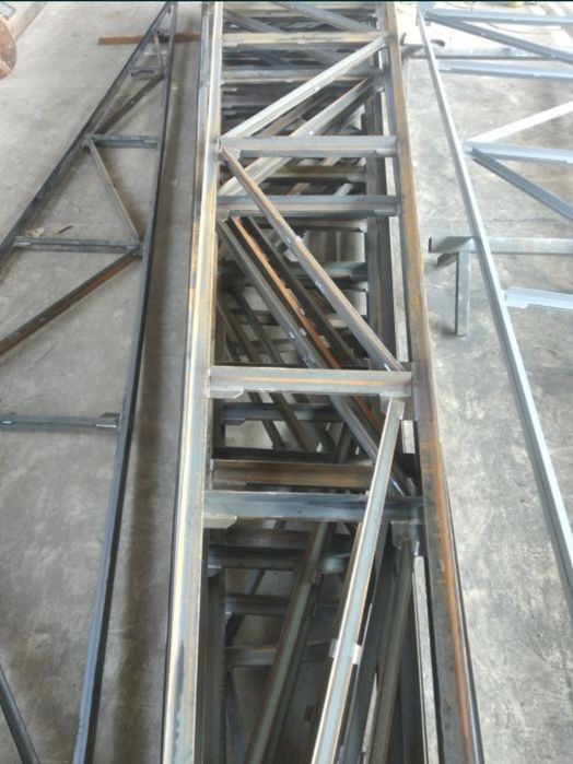 Tom va naveslar Изготовление металлических фермы / Metall fermalar is