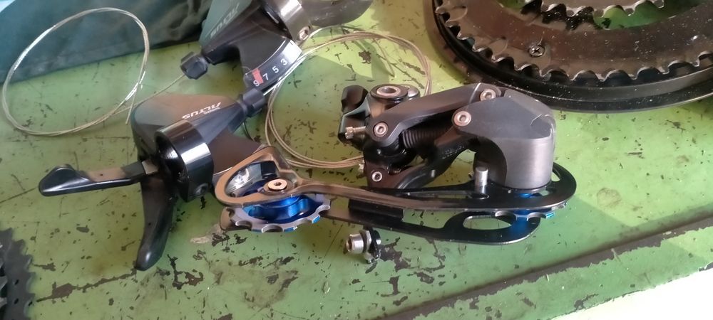 Трансмиссия от велосипеда.