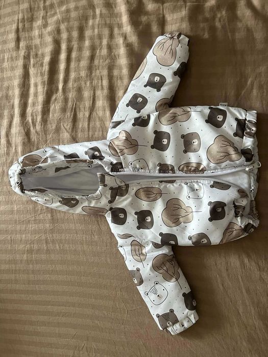 Rainy Бебешко Ватирано яке.Bears and trees, Размер: 2-4 м. / 62 см